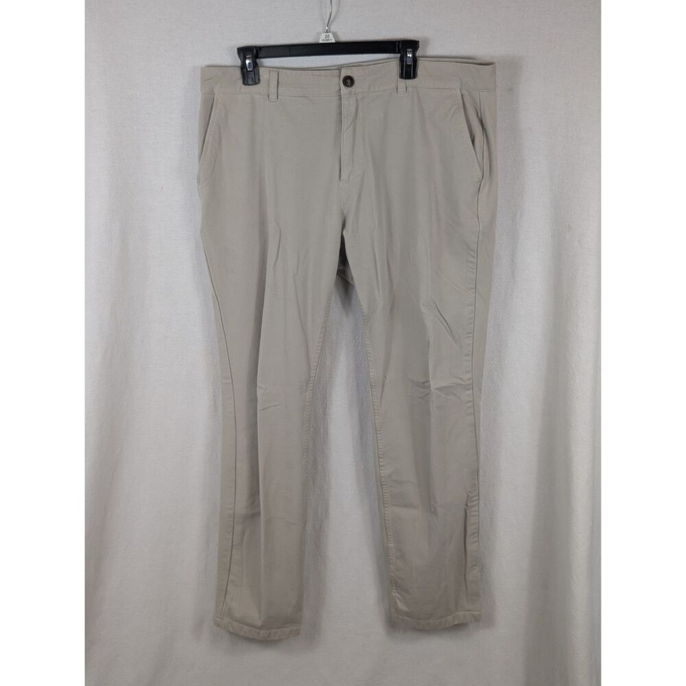 Mugsy Teddys Casual Chino Pants Beige/Tan Men's Size 38x32